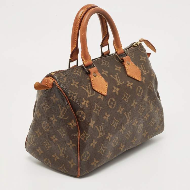 Pre Owned Louis Vuitton Monogram Canvas Speedy 25 Bag