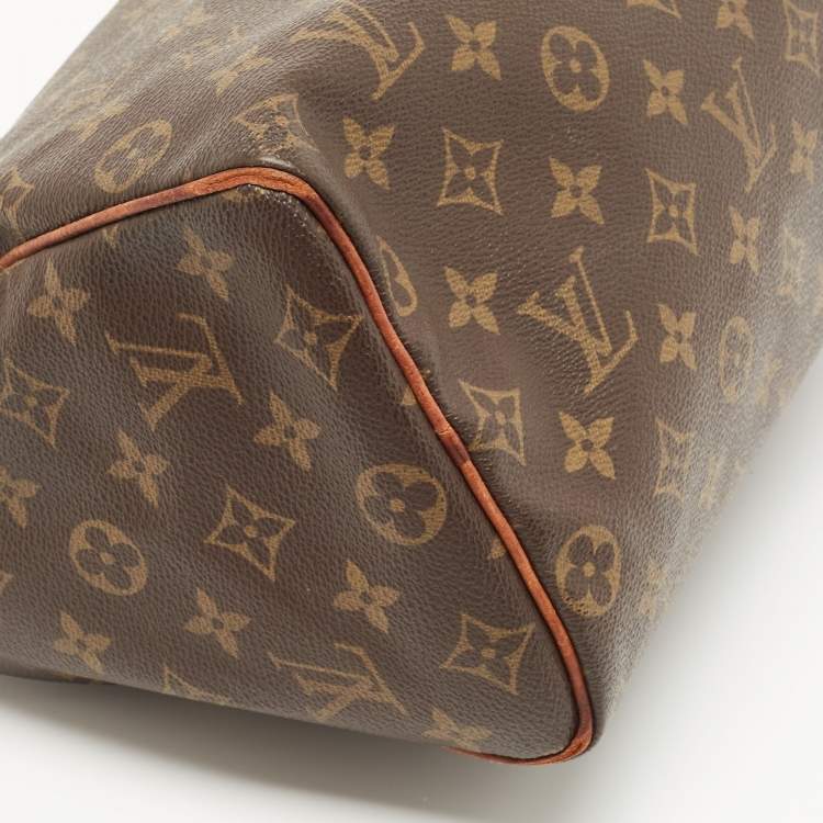 Pre Owned Louis Vuitton Monogram Canvas Speedy 25 Bag