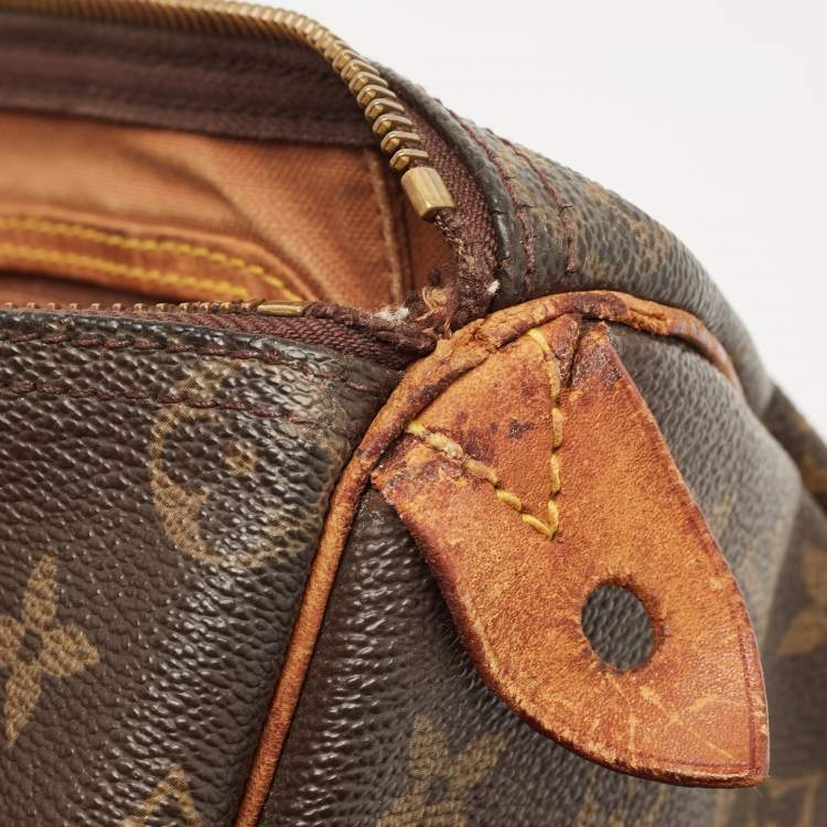Pre Owned Louis Vuitton Monogram Canvas Speedy 25 Bag