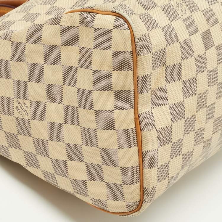 Pre Owned Louis Vuitton Damier Azur Canvas Speedy 30 Bag