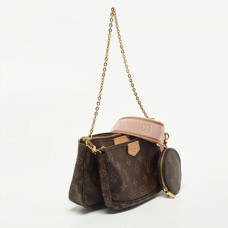 Pre Owned Louis Vuitton Monogram Canvas Multi Pochette Accessories Bag