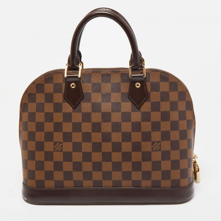 مملوكة مسبقًا Louis Vuitton Damier Ebene Canvas Alma MM Bag