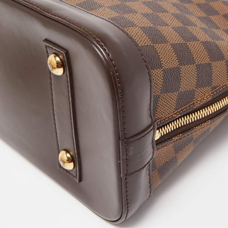 مملوكة مسبقًا Louis Vuitton Damier Ebene Canvas Alma MM Bag