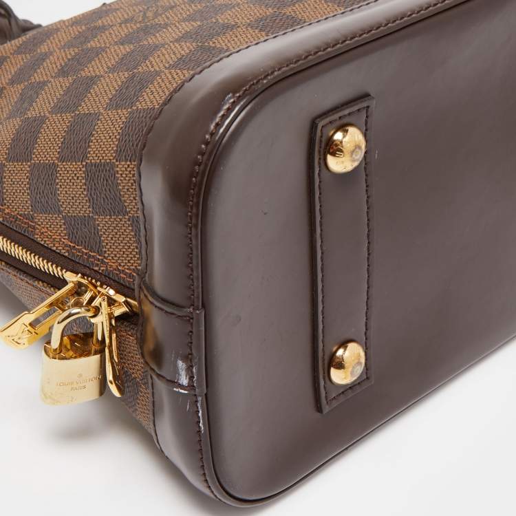 مملوكة مسبقًا Louis Vuitton Damier Ebene Canvas Alma MM Bag