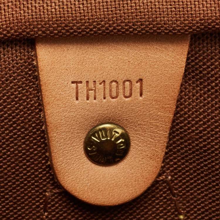 Pre Owned Louis Vuitton Monogram Canvas Speedy 30 Bag