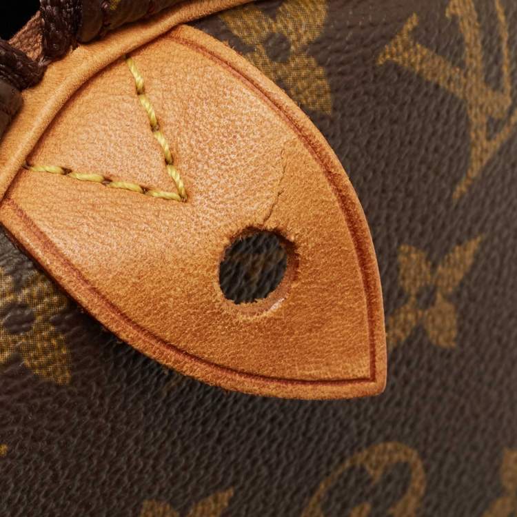 Pre Owned Louis Vuitton Monogram Canvas Speedy 30 Bag