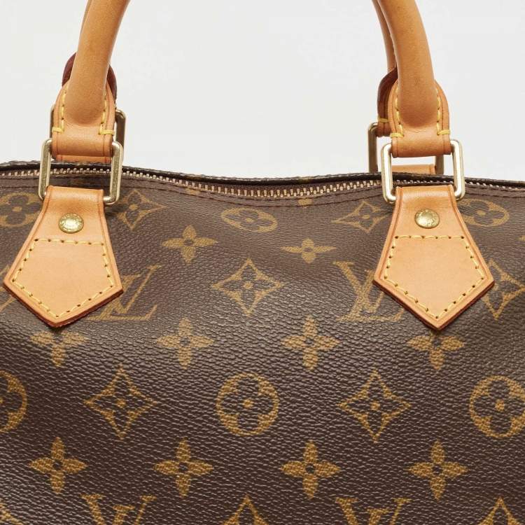 Pre Owned Louis Vuitton Monogram Canvas Speedy 30 Bag