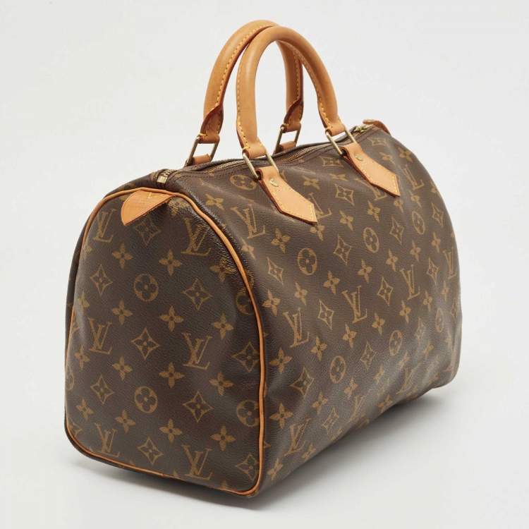 Pre Owned Louis Vuitton Monogram Canvas Speedy 30 Bag