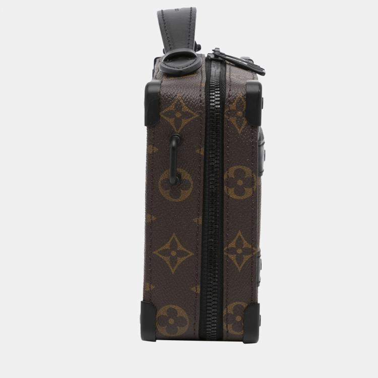 Handle Soft Trunk Bag - Luxury Monogram Macassar Canvas Brown