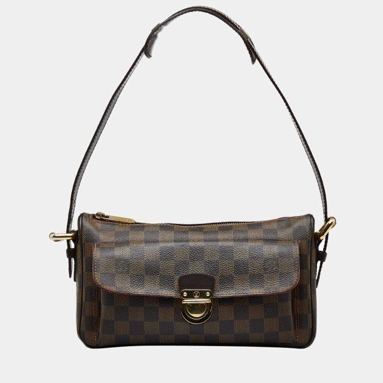 Authentic Louis Vuitton Damier Ebene Ravello GM Shoulder Bag