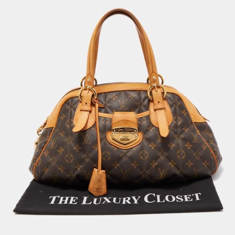Pre Owned Louis Vuitton Monogram Canvas Etoile Bowling Bag