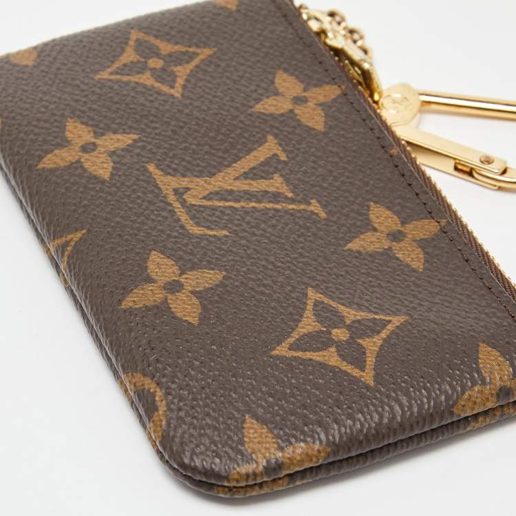 Pre Owned Louis Vuitton Monogram Canvas Key Pouch