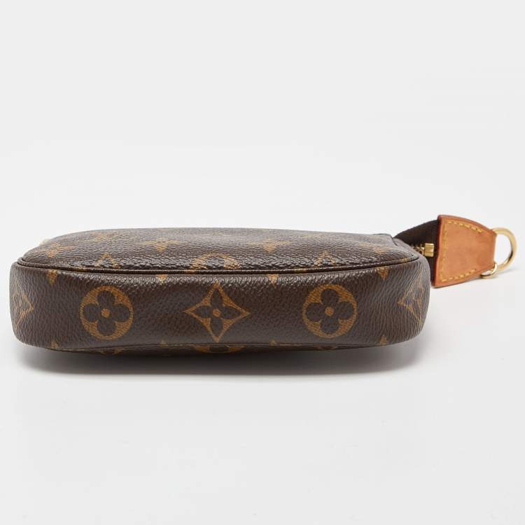 Pre Owned Louis Vuitton Monogram Canvas Mini Pochette Accessories 