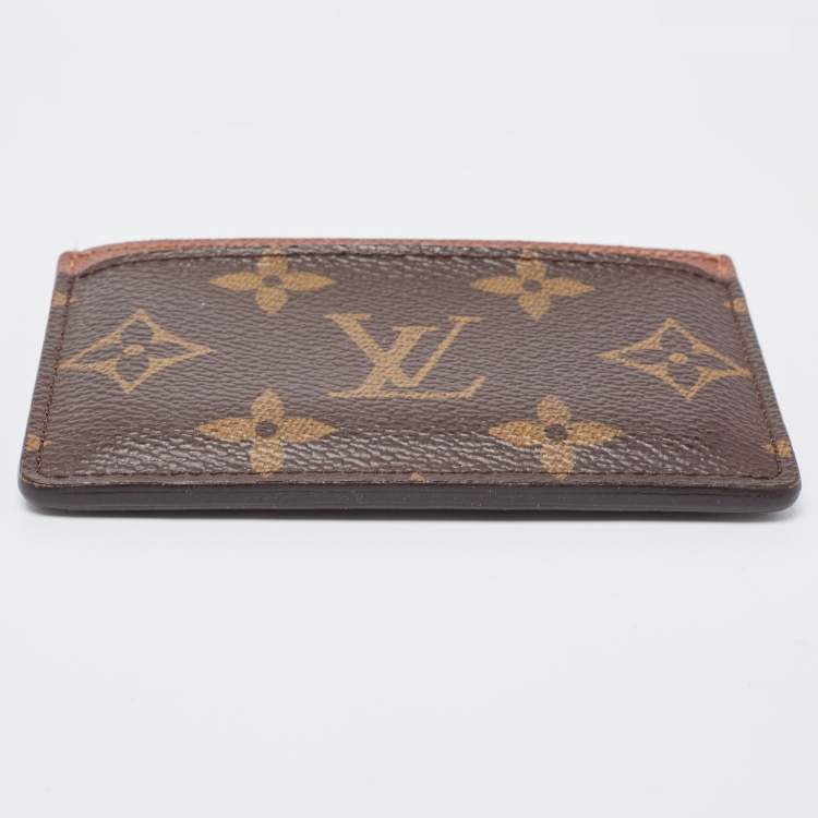 مملوكة مسبقًا Louis Vuitton Armagnac Monogram Canvas Card Holder