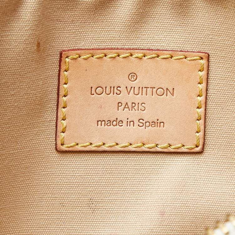 Pre Owned Louis Vuitton Damier Azur Canvas Pampelonne GM Bag