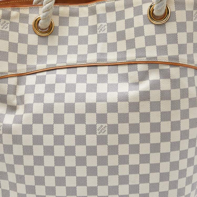 Pre Owned Louis Vuitton Damier Azur Canvas Pampelonne GM Bag