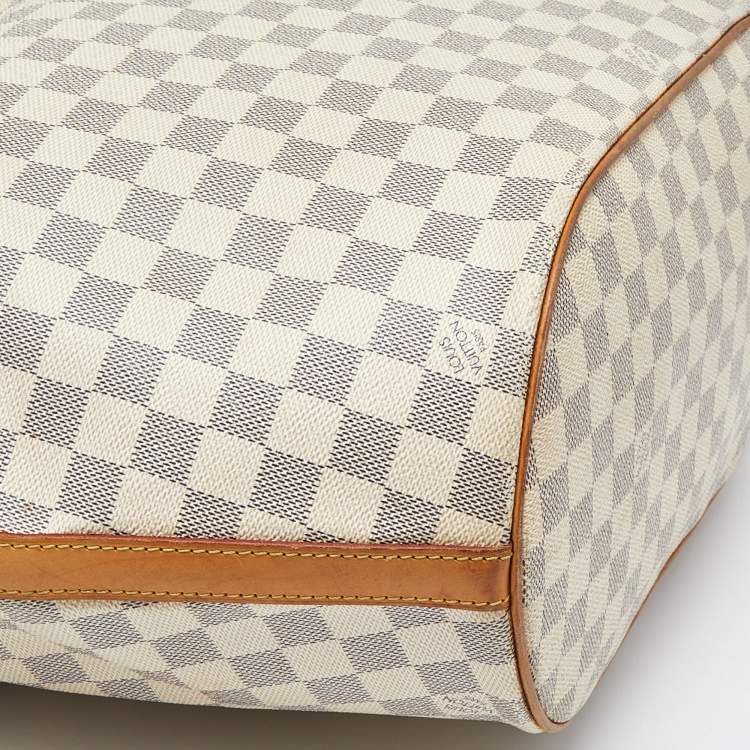 Pre Owned Louis Vuitton Damier Azur Canvas Pampelonne GM Bag