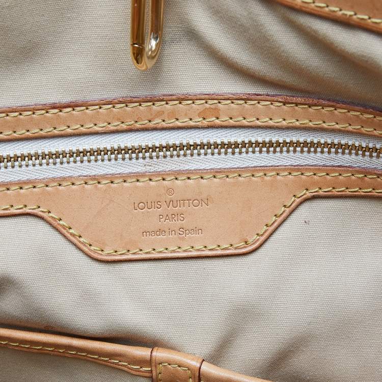 Pre Owned Louis Vuitton Damier Azur Canvas Pampelonne GM Bag
