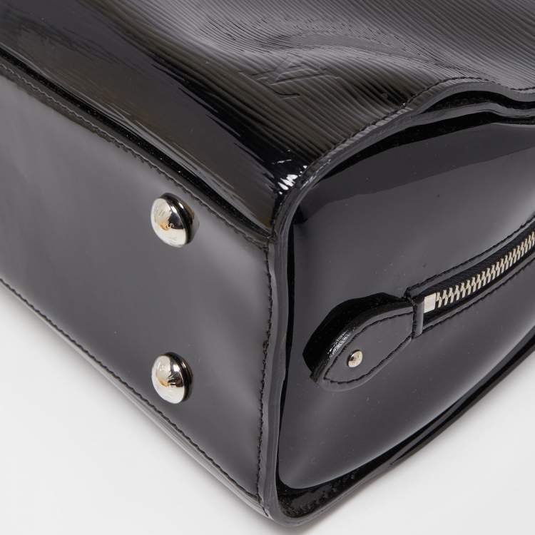 Pre Owned Louis Vuitton Black Electric Epi Leather Pont Neuf GM Bag