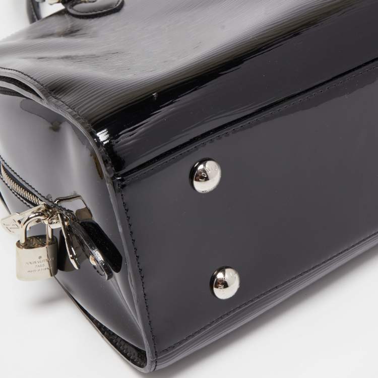 Pre Owned Louis Vuitton Black Electric Epi Leather Pont Neuf GM Bag