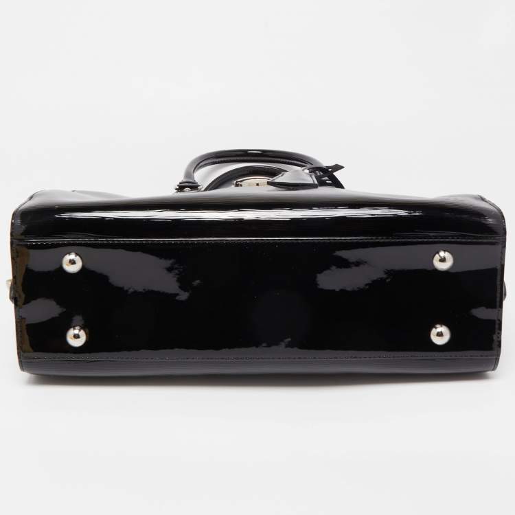 Pre Owned Louis Vuitton Black Electric Epi Leather Pont Neuf GM Bag