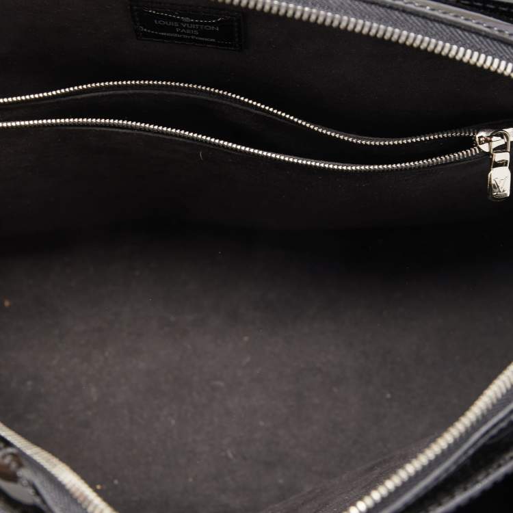 Pre Owned Louis Vuitton Black Electric Epi Leather Pont Neuf GM Bag