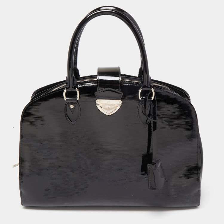 Pre Owned Louis Vuitton Black Electric Epi Leather Pont Neuf GM Bag