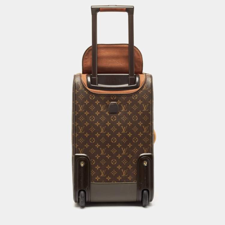 Pre Owned Louis Vuitton Monogram Canvas Eole 50 Luggage Bag