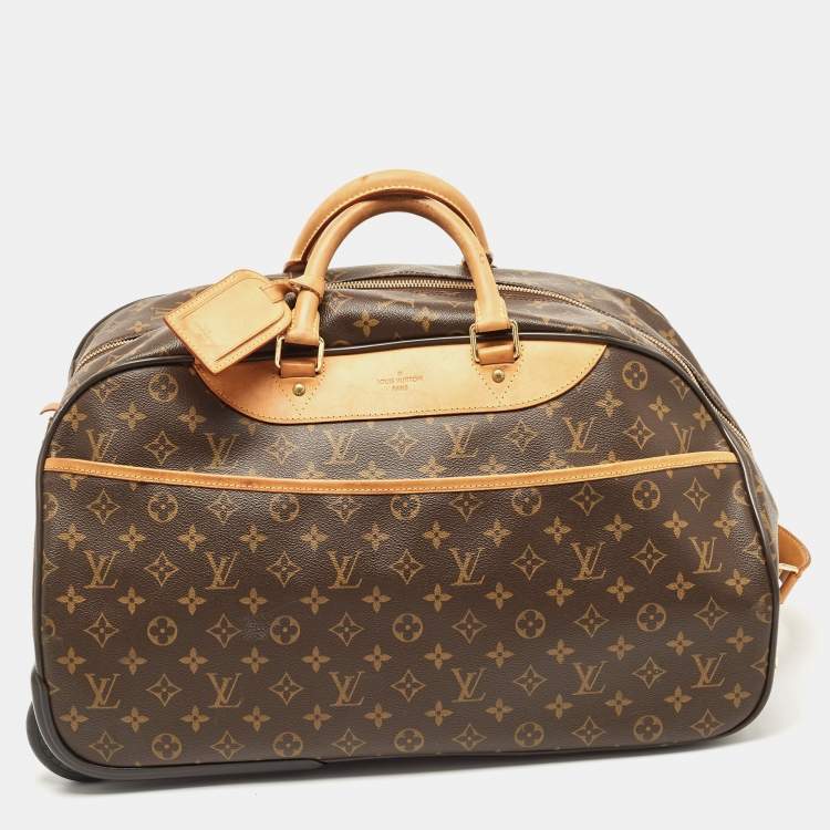 Pre Owned Louis Vuitton Monogram Canvas Eole 50 Luggage Bag