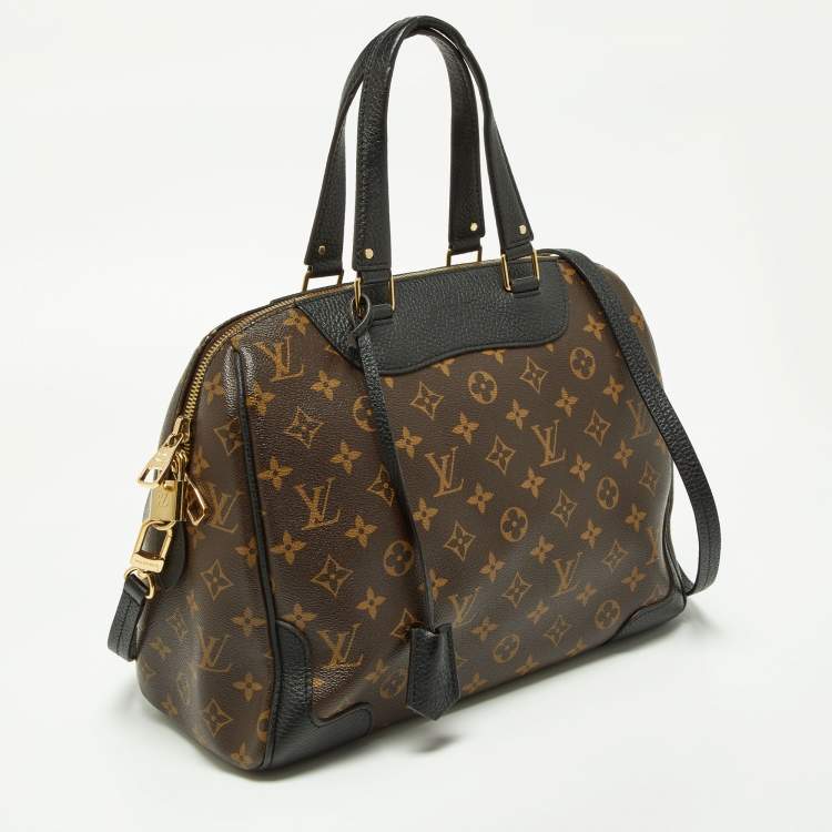 Pre Owned Louis Vuitton Black Monogram Canvas Retiro NM Bag