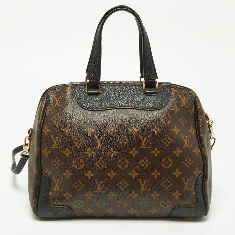 Pre Owned Louis Vuitton Black Monogram Canvas Retiro NM Bag