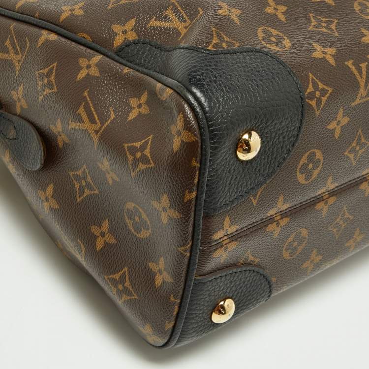 Pre Owned Louis Vuitton Black Monogram Canvas Retiro NM Bag