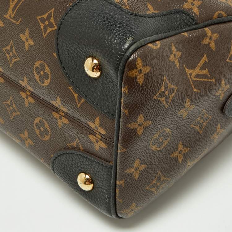 Pre Owned Louis Vuitton Black Monogram Canvas Retiro NM Bag