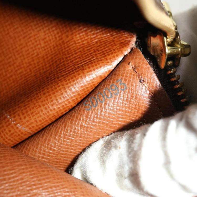 Pre Owned Louis Vuitton Brown Monogram Canvas Papillon handbag