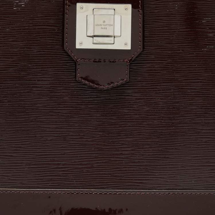 Pre Owned Louis Vuitton Bordeaux Electric Epi Leather Mirabeau PM Bag
