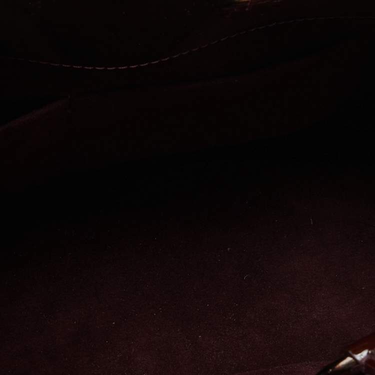 Pre Owned Louis Vuitton Bordeaux Electric Epi Leather Mirabeau PM Bag