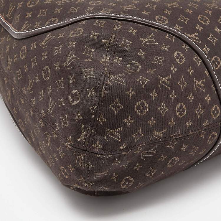 Pre Owned Louis Vuitton Fusain Monogram Idylle Canvas Elegie Bag