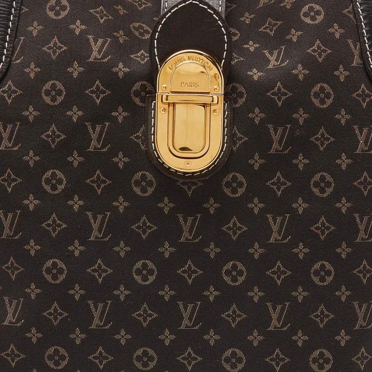 Pre Owned Louis Vuitton Fusain Monogram Idylle Canvas Elegie Bag