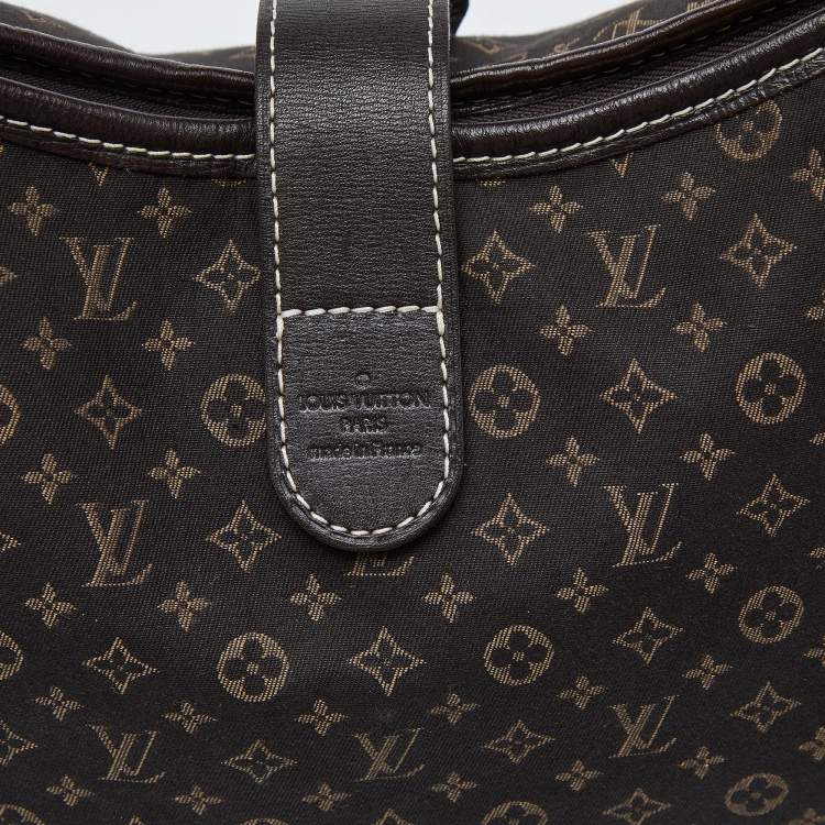 Pre Owned Louis Vuitton Fusain Monogram Idylle Canvas Elegie Bag