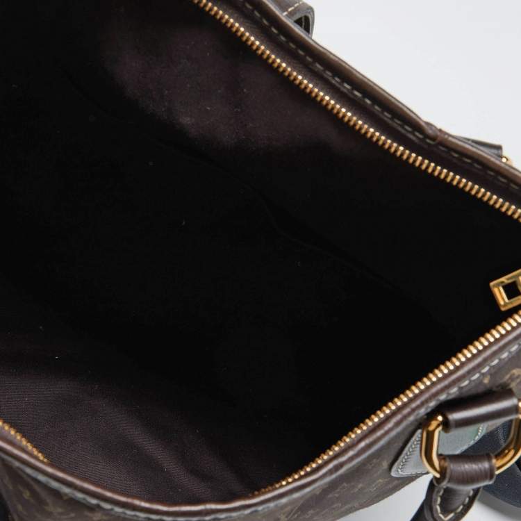 Pre Owned Louis Vuitton Fusain Monogram Idylle Canvas Elegie Bag