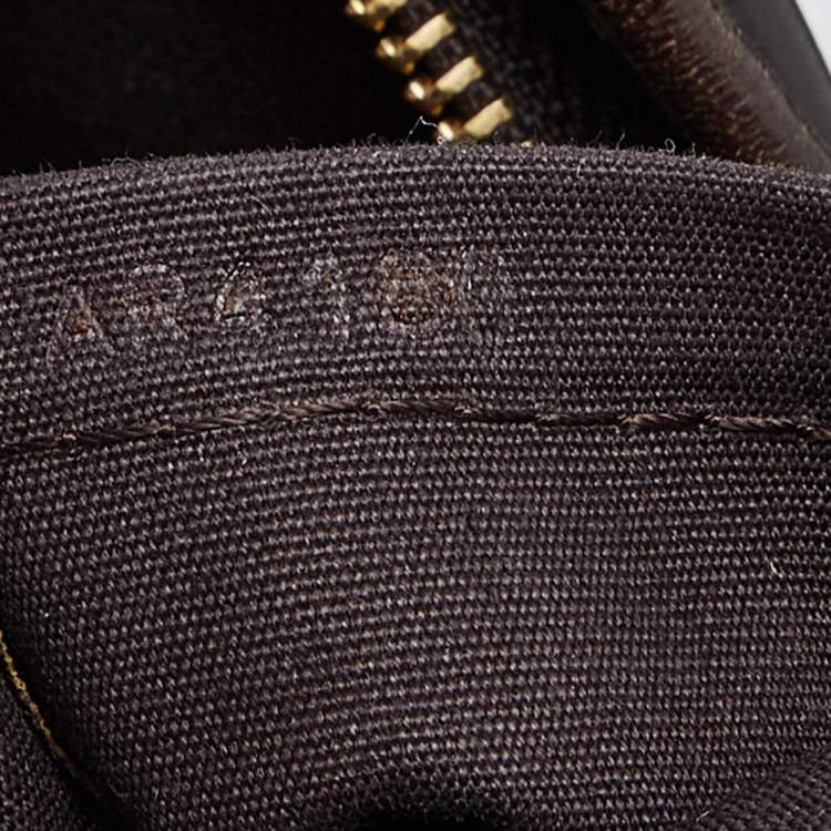 Pre Owned Louis Vuitton Fusain Monogram Idylle Canvas Elegie Bag