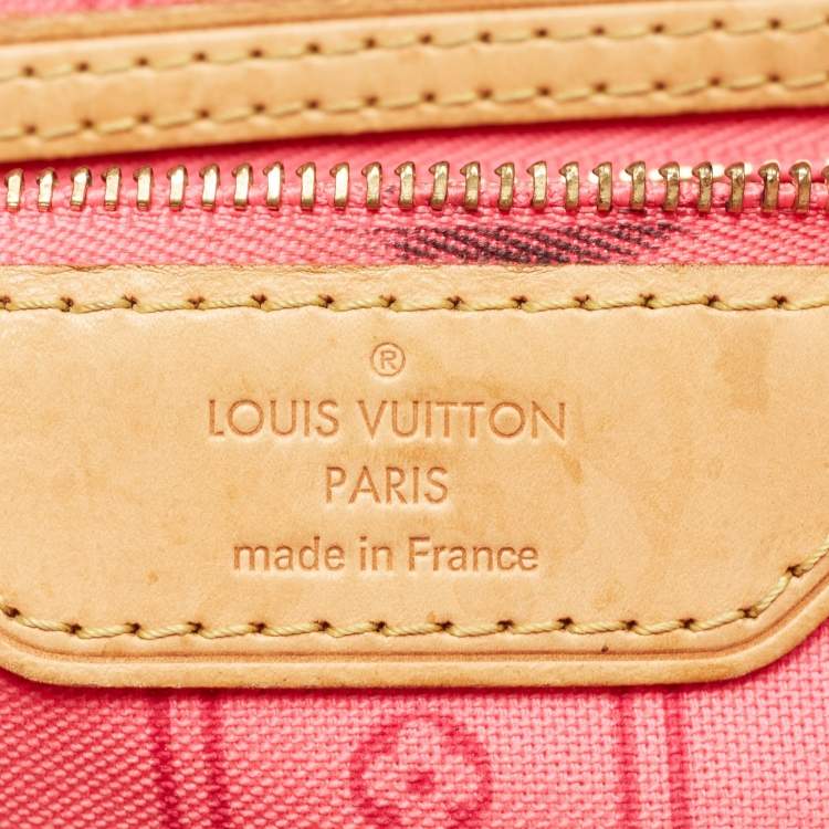 Pre Owned Louis Vuitton Monogram Canvas Limited Edition Stephen Sprouse Roses Neverfull MM Bag