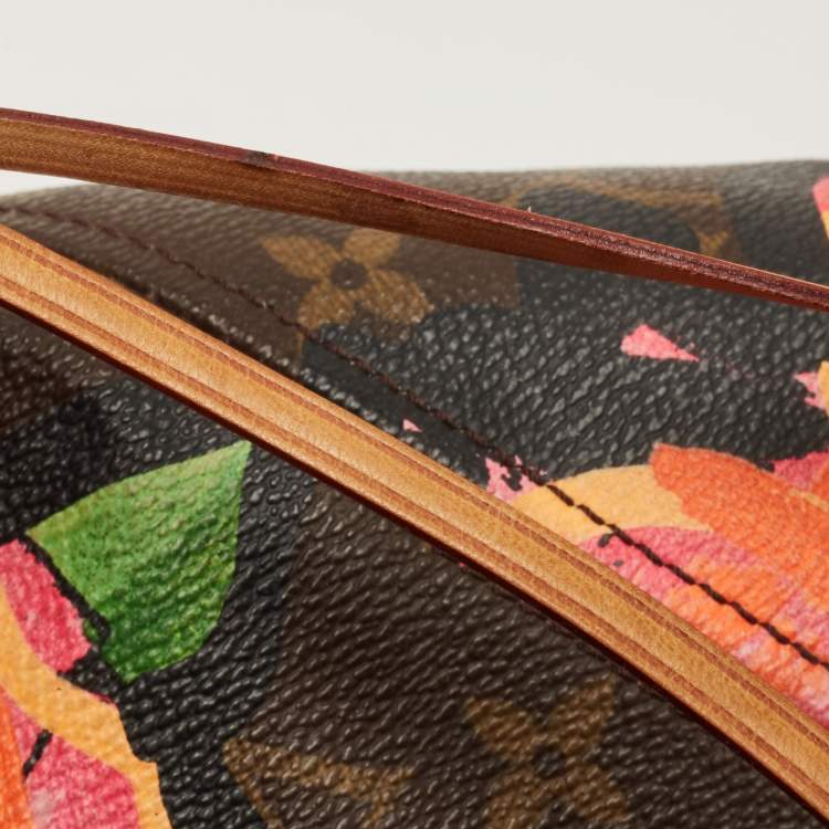 Pre Owned Louis Vuitton Monogram Canvas Limited Edition Stephen Sprouse Roses Neverfull MM Bag