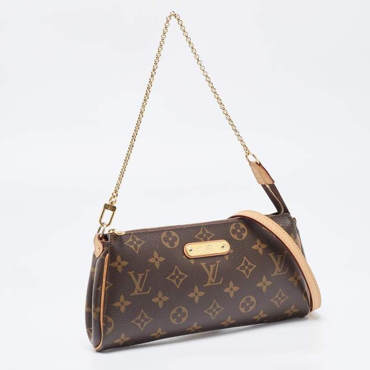 Pre Owned Louis Vuitton Monogram Canvas Eva Pochette