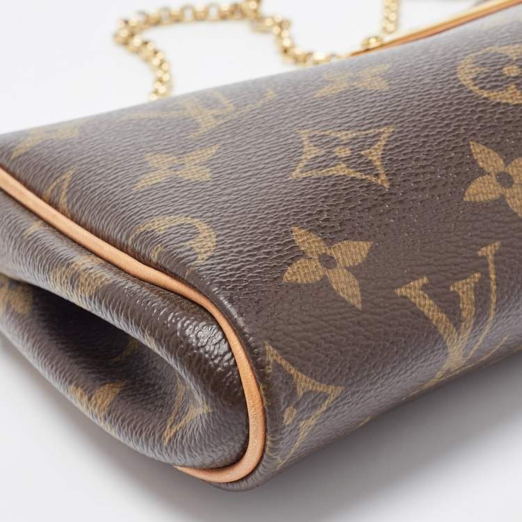 Pre Owned Louis Vuitton Monogram Canvas Eva Pochette