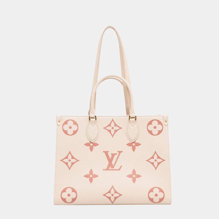 Louis Vuitton, Bags, Louis Vuitton Pink Ombre Empreinte Onthego Mm