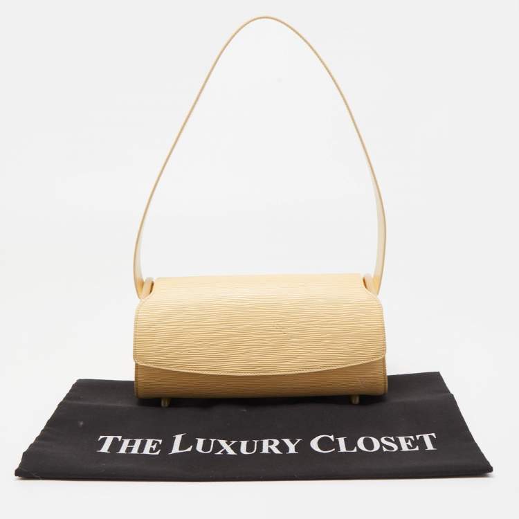 Pre Owned Louis Vuitton Vanilla Epi Leather Nocturne PM Bag