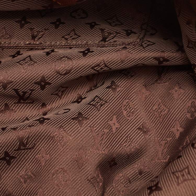 Pre Owned Louis Vuitton Maize Suede Mahina Onatah GM Hobo