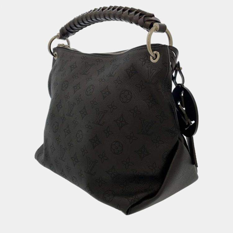 Louis Vuitton Mahina Leather Beaubourg Hobo Bag