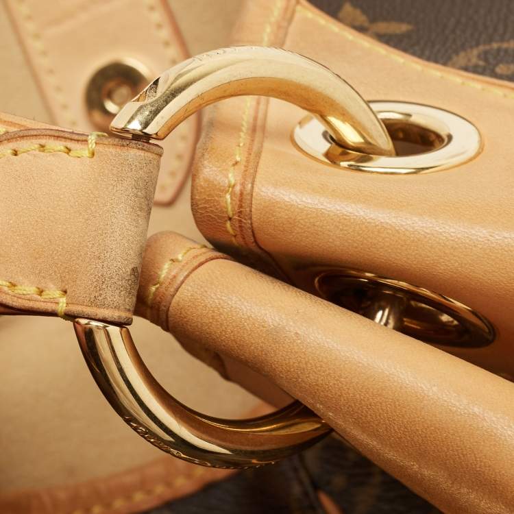 Pre Owned Louis Vuitton Monogram Canvas Galliera GM Bag